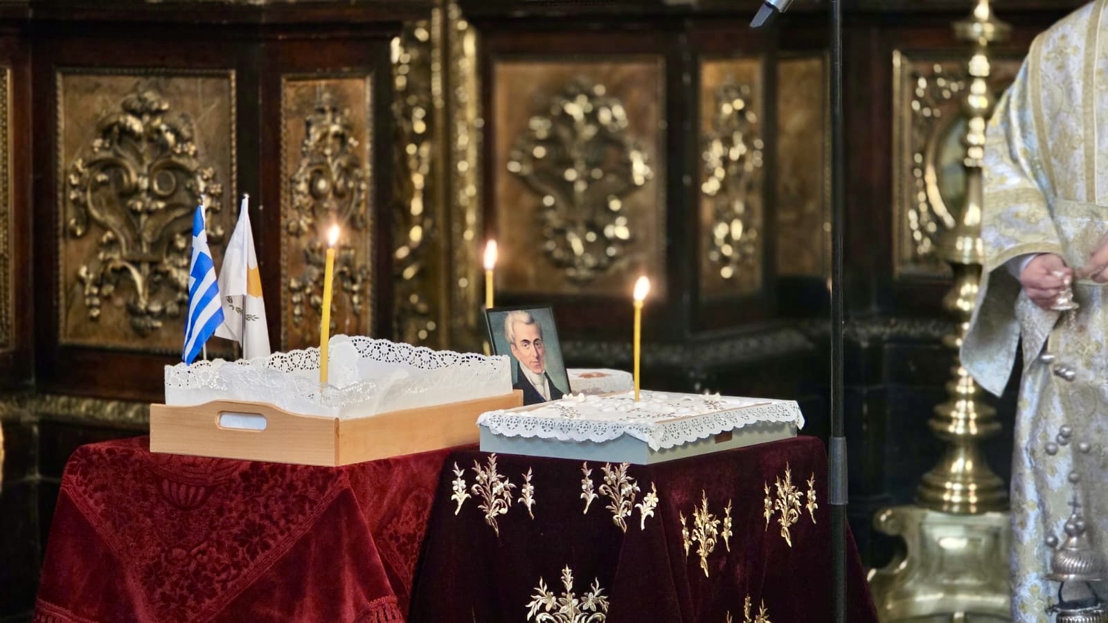 Δισαρχιερατικὴ Θεία Λειτουργία καὶ Δοξολογία γιὰ τὴν Ἐθνικὴ Ἐπέτειο τῆς Κύπρου στὸν Ἱερὸ Καθεδρικὸ Ναὸ Ἁγίας Τριάδος Βιέννης